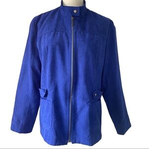 Tabi deep blue SUPER  SOFT full zip jacket